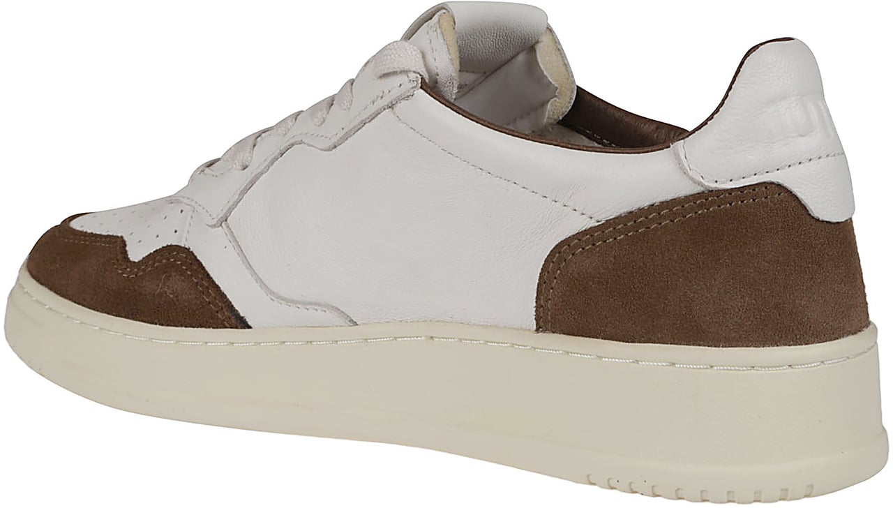 Autry Sneakers Goatsuede Whtcigar Wit