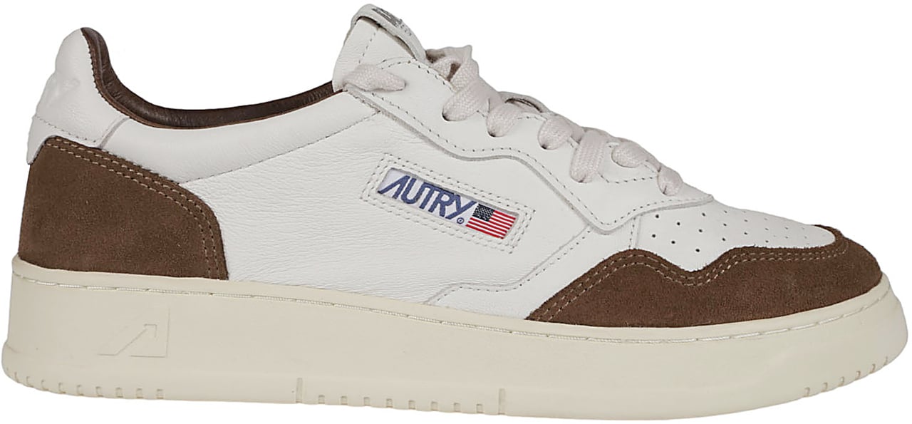 Autry Sneakers Goatsuede Whtcigar Wit