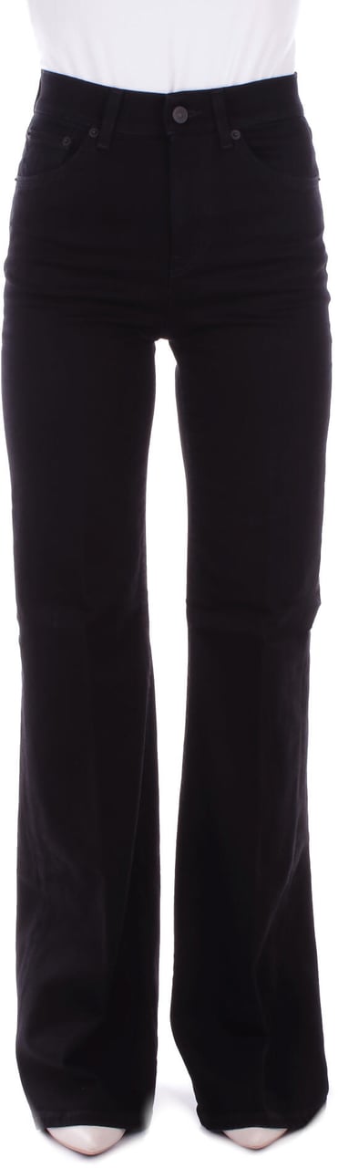 Dondup Trousers Black Zwart