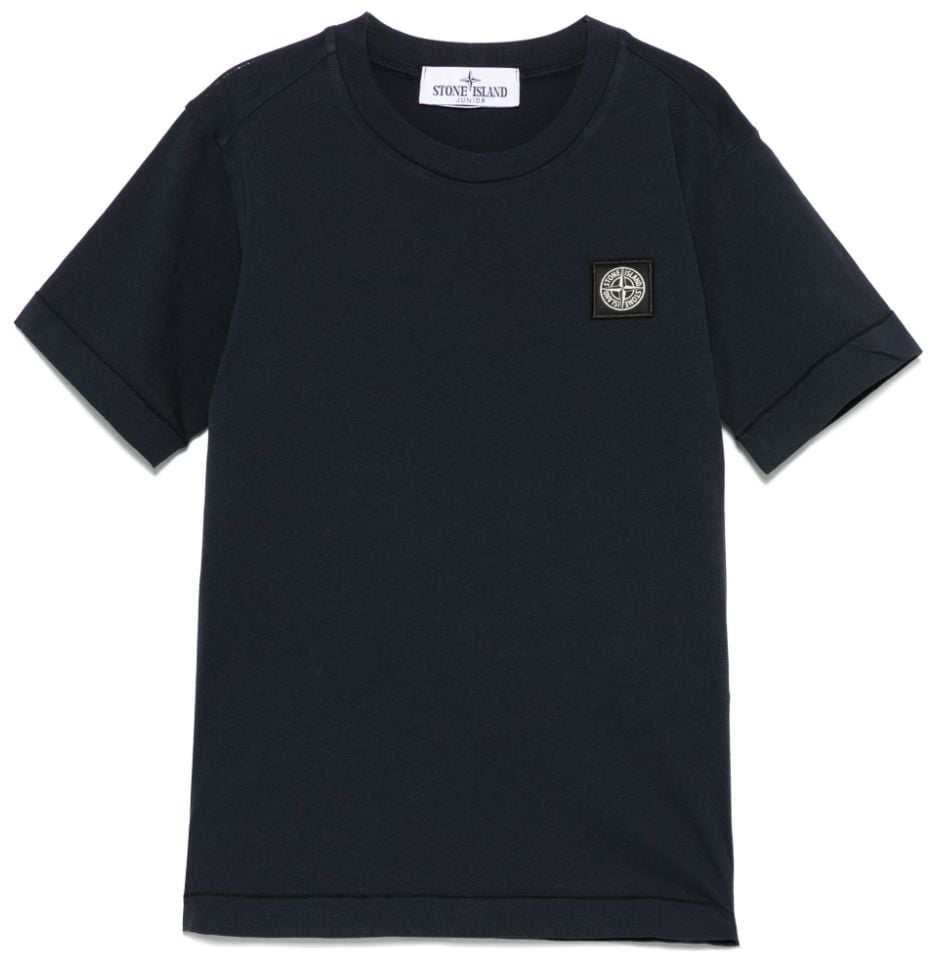 Stone Island T-Shirts And Polos Blue Blauw