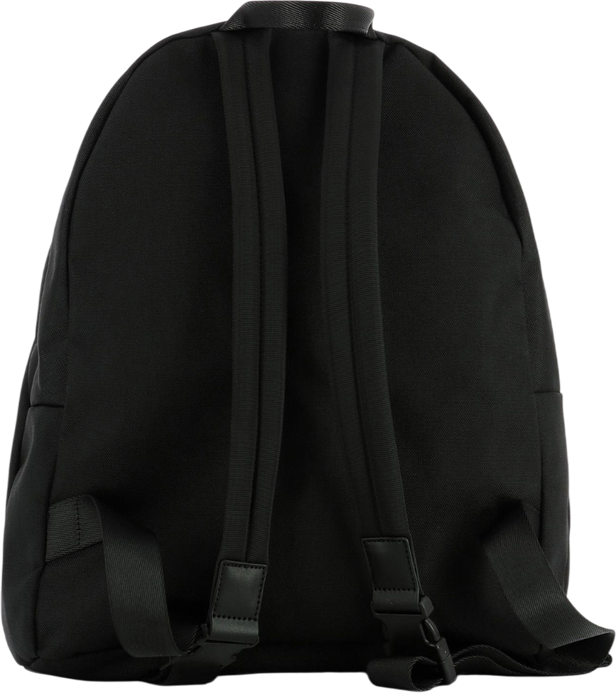 Dsquared2 Zaino Icon in tela nera a cupola Zwart