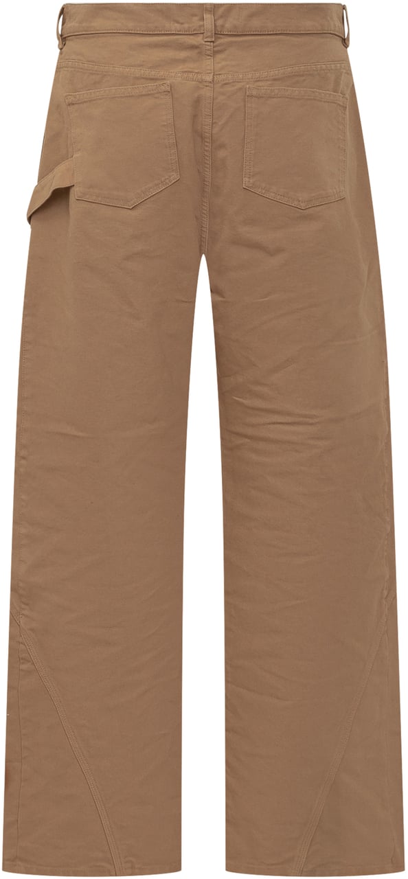 J.W. Anderson Pantaloni Twisted Work Beige