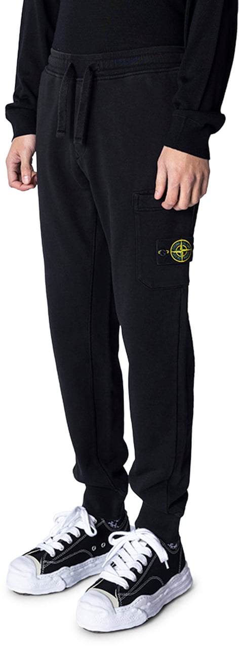 Stone Island SWEAT BOTTOMS BLACK Zwart