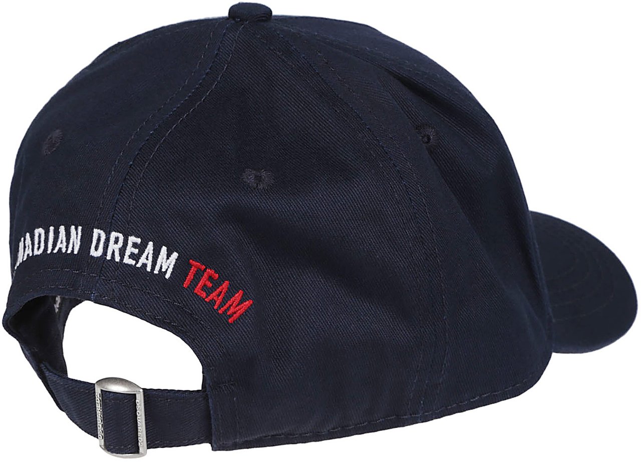 Dsquared2 Logo Baseball Cap Blue Blauw