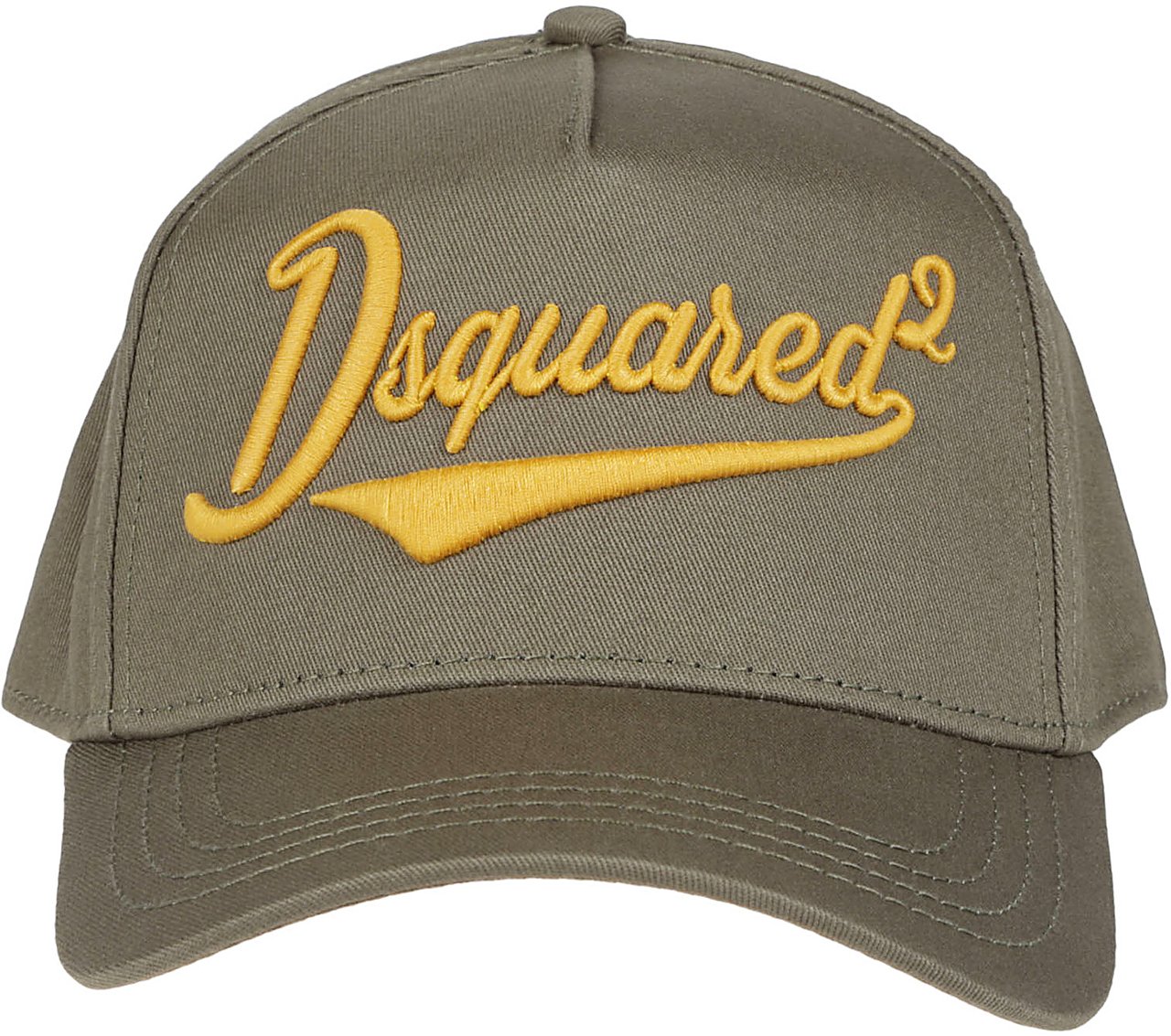 Dsquared2 Logo Baseball Cap Green Groen