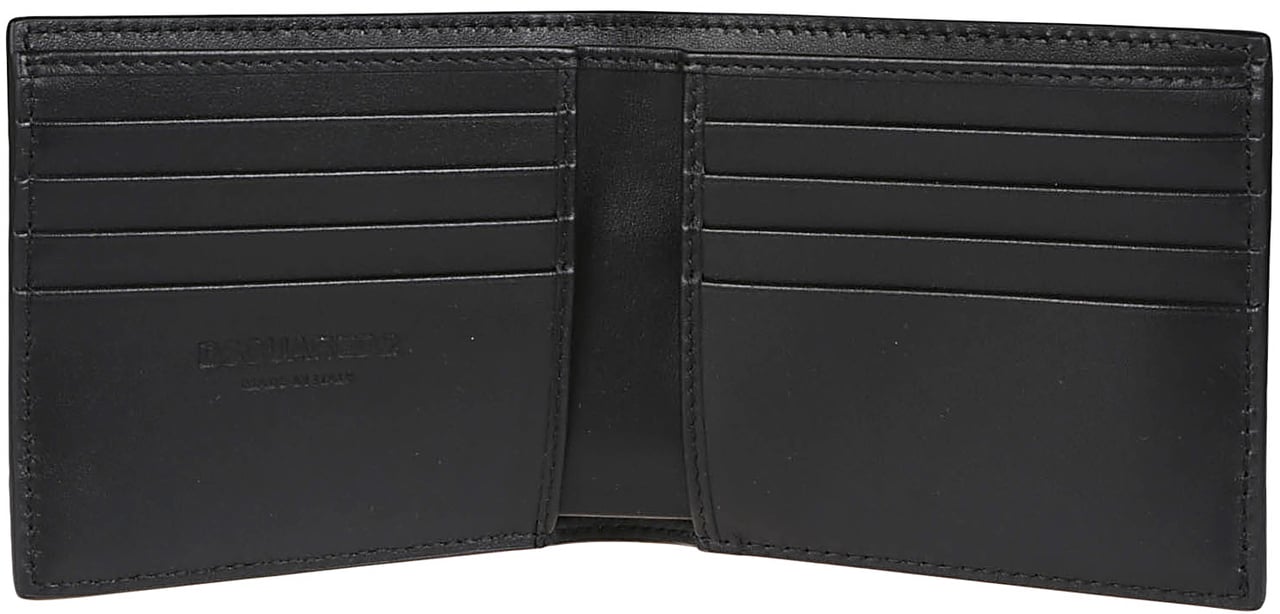 Dsquared2 Deep Wallet Black Zwart