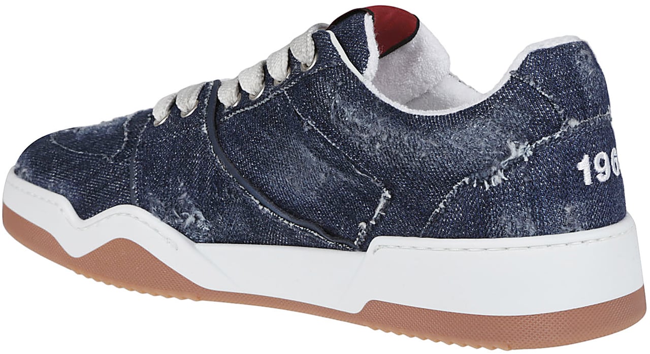 Dsquared2 Spiker Sneakers Blue Blauw