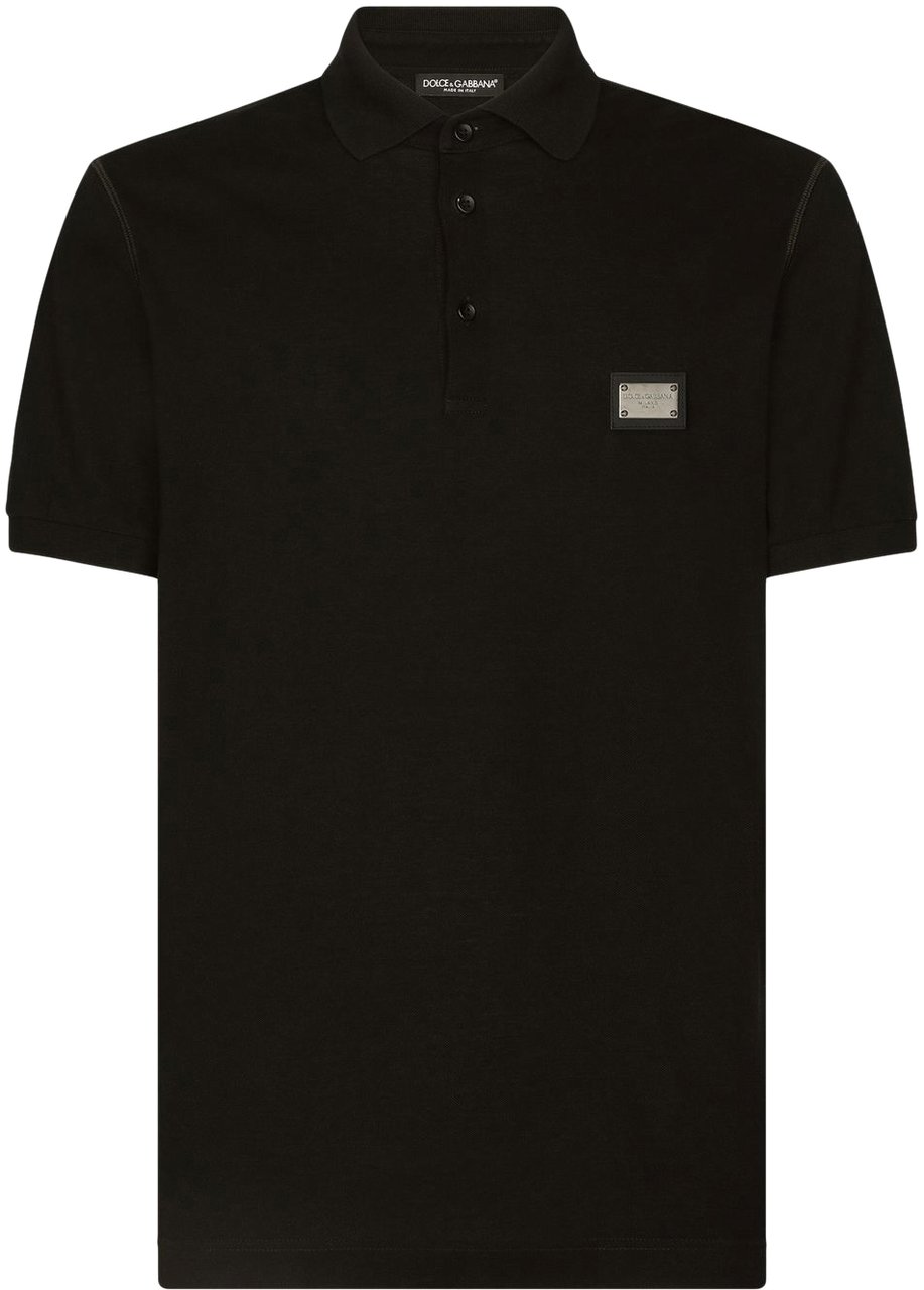 Dolce & Gabbana T-shirts And Polos Black Zwart