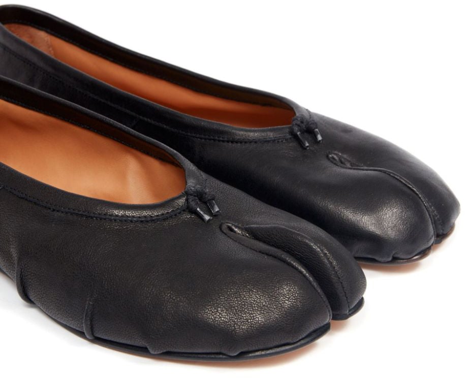 Maison Margiela Flat Shoes Black Zwart
