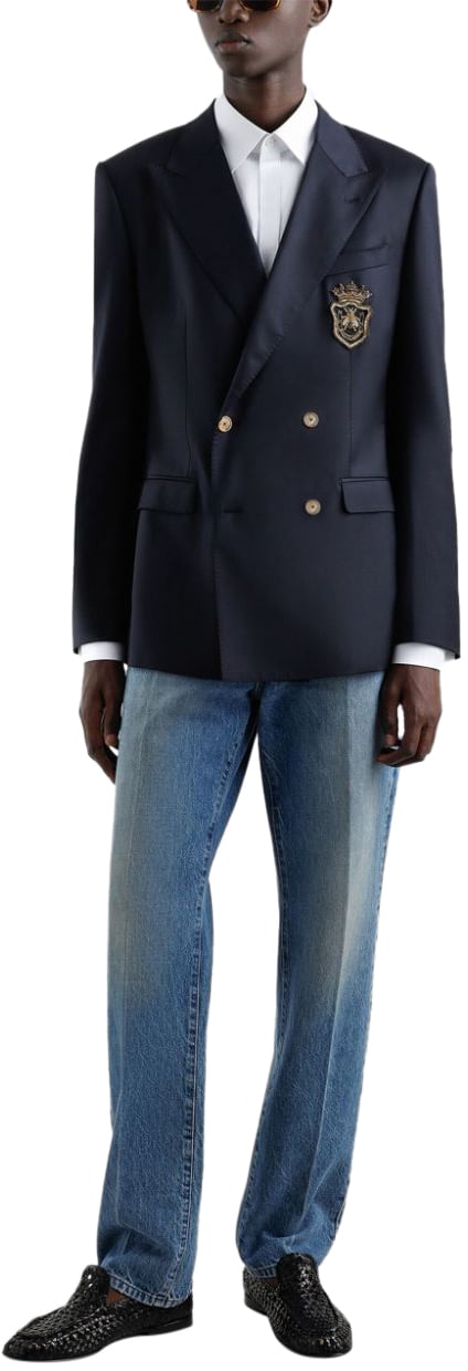Dolce & Gabbana Jackets Blue Blauw