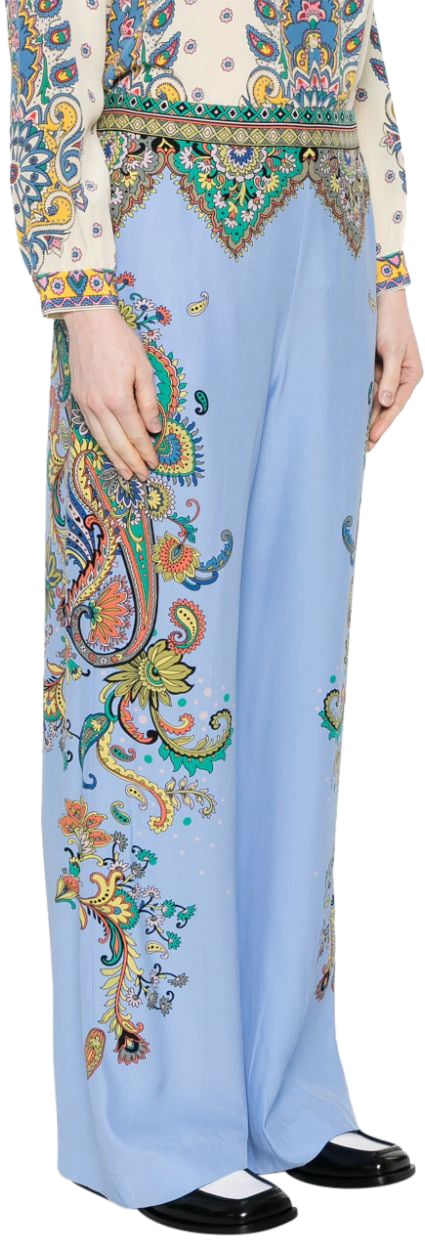 Etro Trousers Stampato Divers