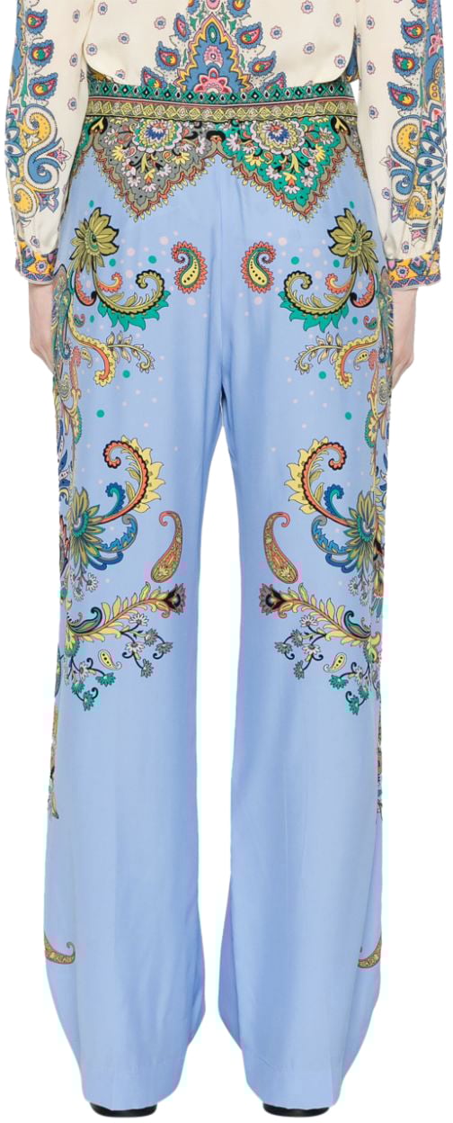 Etro Trousers Stampato Divers