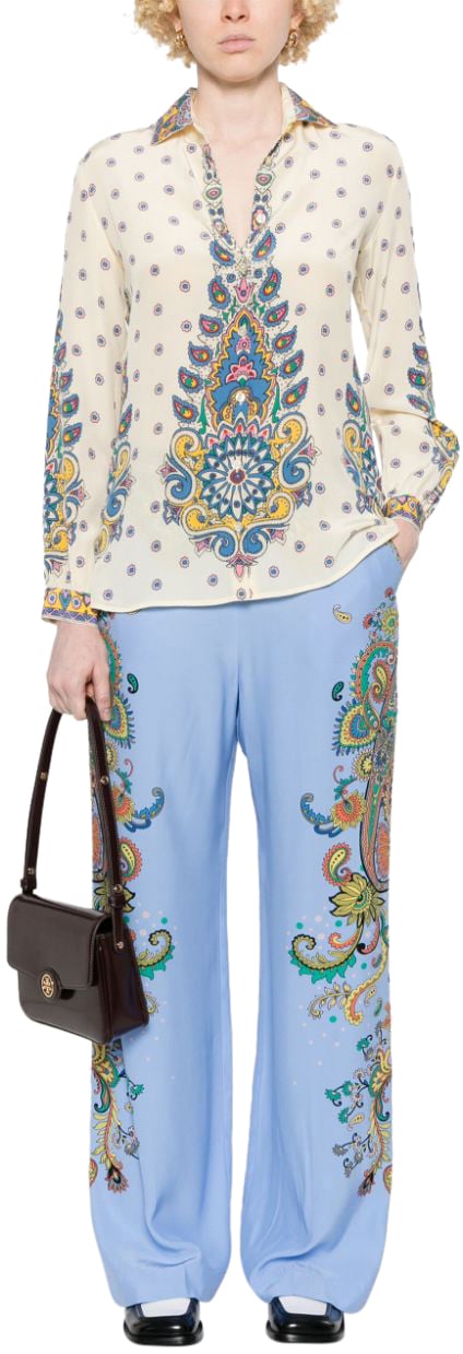 Etro Trousers Stampato Divers