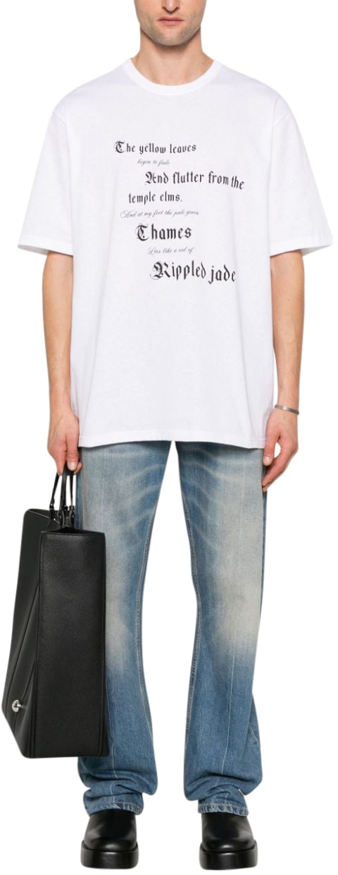 Alexander McQueen T-Shirts And Polos White Wit