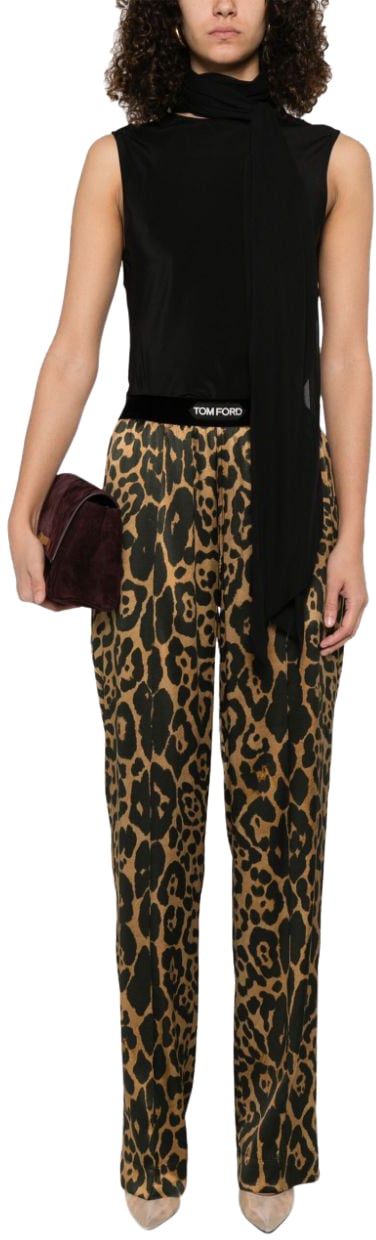 Tom Ford Trousers Brown Bruin