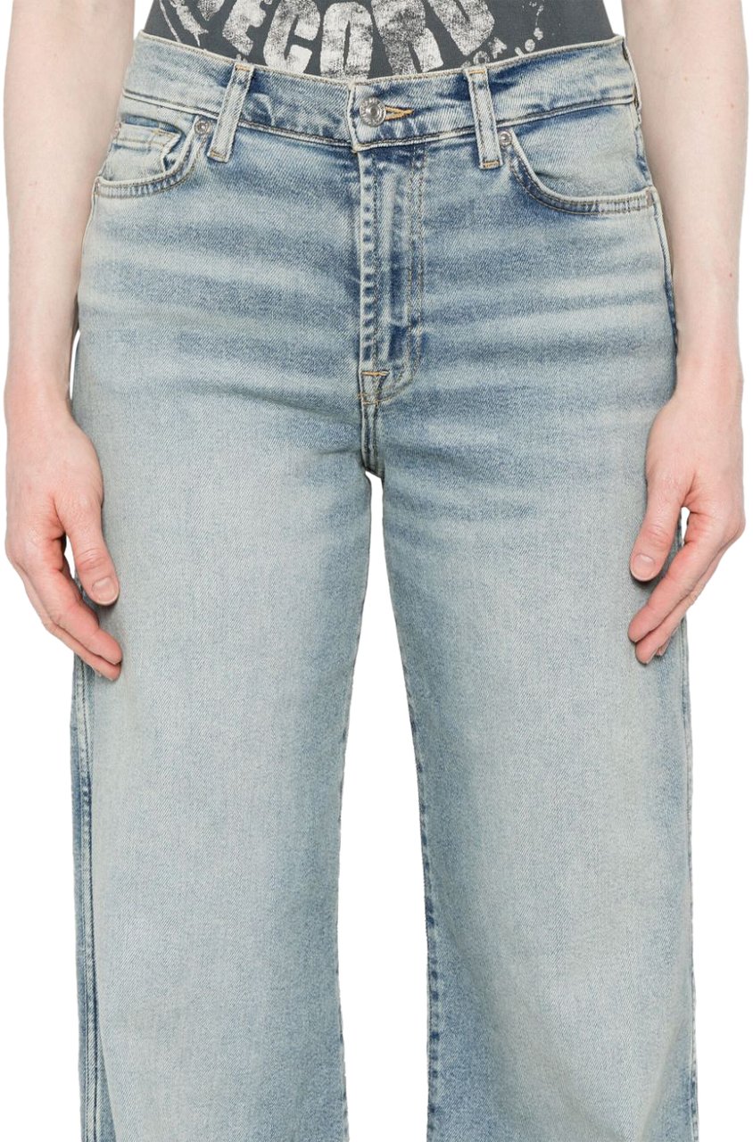 7 For All Mankind Jeans Blue Blauw