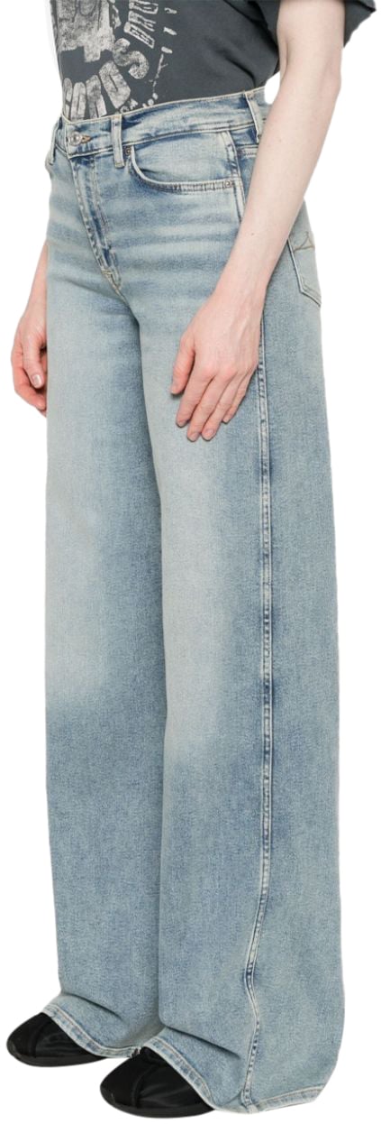 7 For All Mankind Jeans Blue Blauw