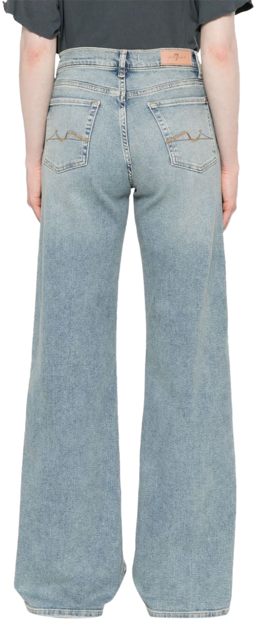7 For All Mankind Jeans Blue Blauw