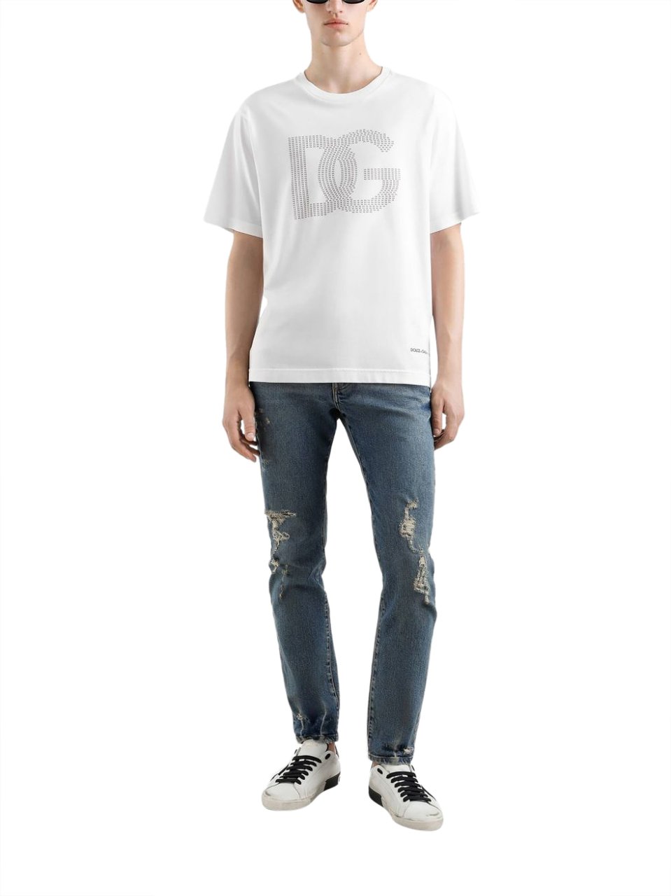 Dolce & Gabbana T-Shirts And Polos White Wit