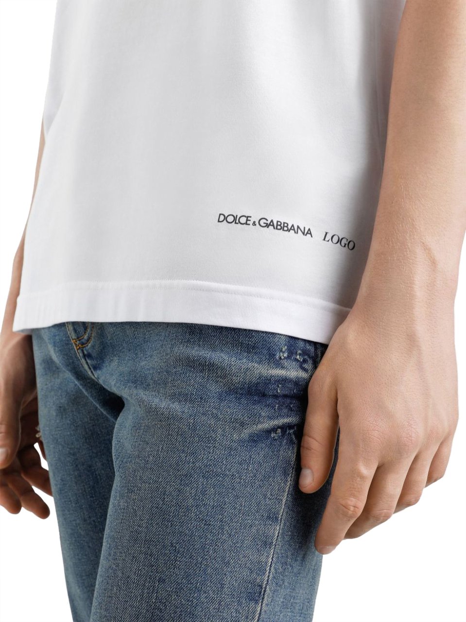 Dolce & Gabbana T-Shirts And Polos White Wit
