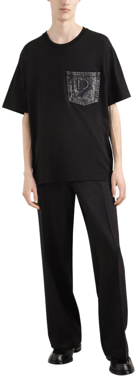 Dolce & Gabbana T-Shirts And Polos Black Zwart