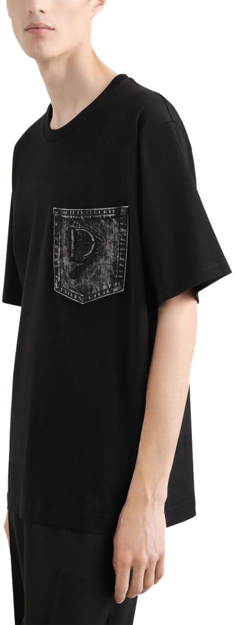 Dolce & Gabbana T-Shirts And Polos Black Zwart