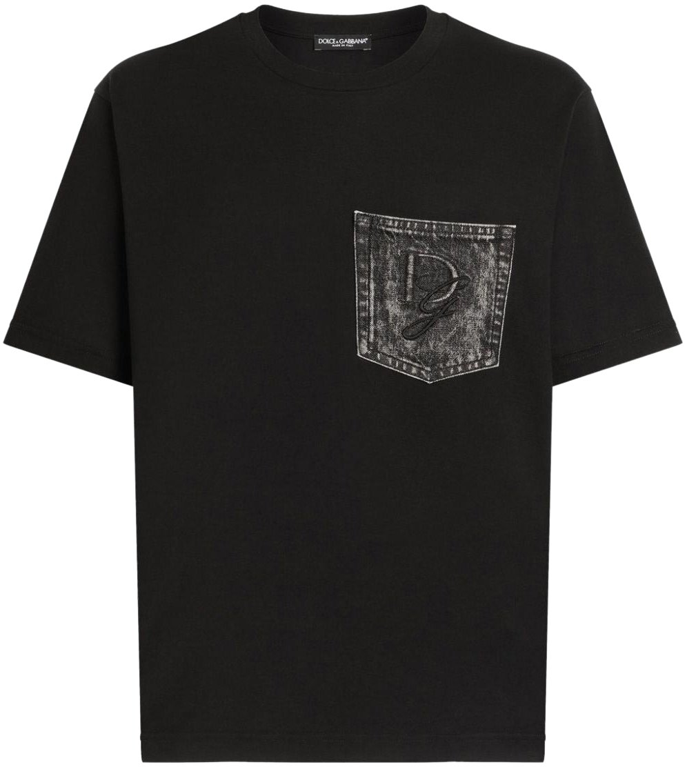 Dolce & Gabbana T-Shirts And Polos Black Zwart