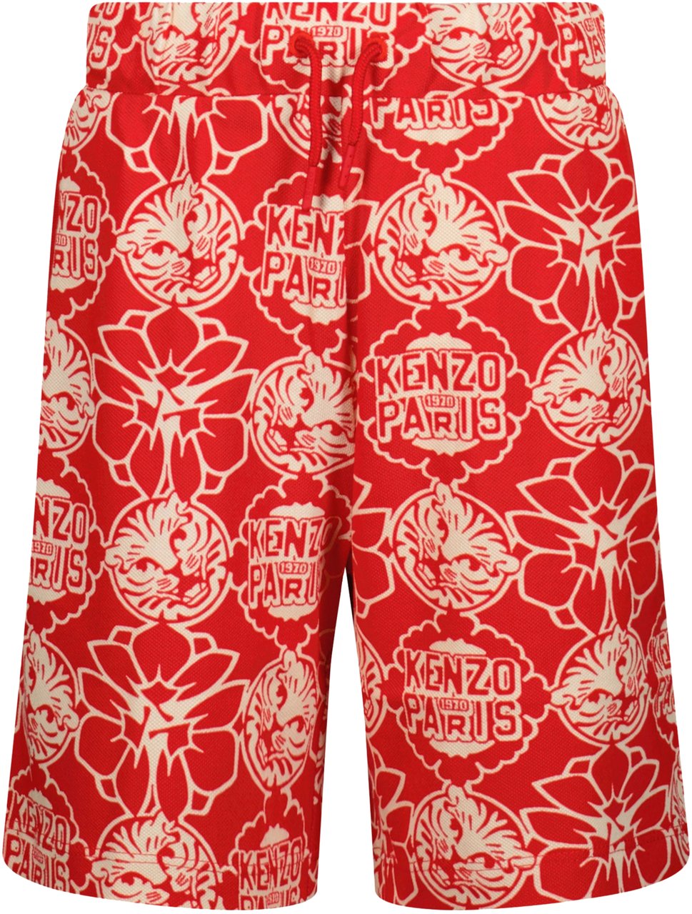 Kenzo Kenzo kids Kinder Jongens Shorts In Rood Rood