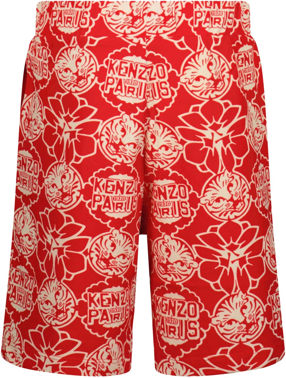 Kenzo Kenzo kids Kinder Jongens Shorts In Rood Rood