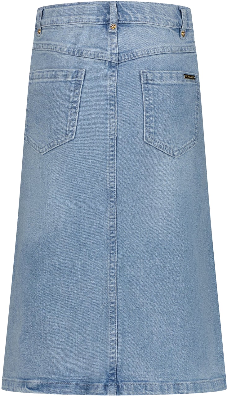 Michael Kors Michael Kors Kinder Meisjes Rokje In Jeans Blauw
