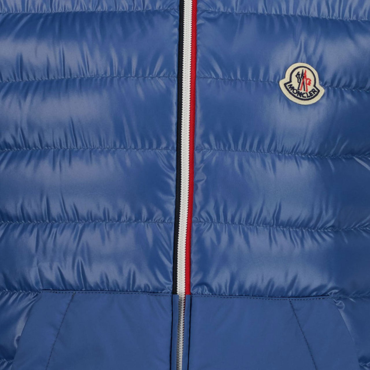 Moncler Moncler Apatou Kinder Jongens Bodywarmer In Blauw Blauw