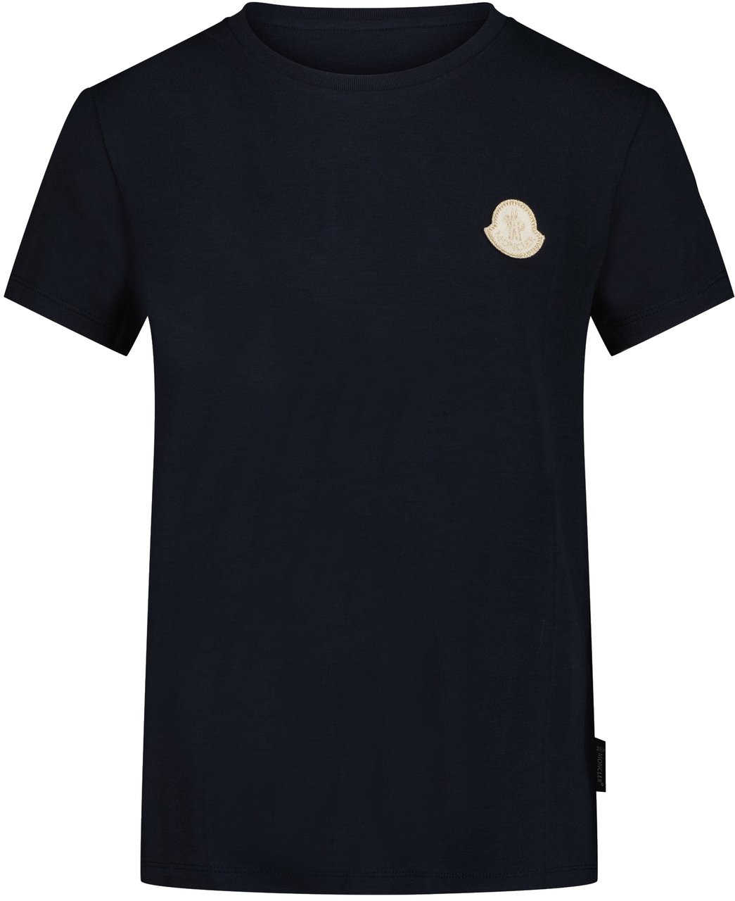 Moncler Moncler Kinder Meisjes T-Shirt In Navy Blauw