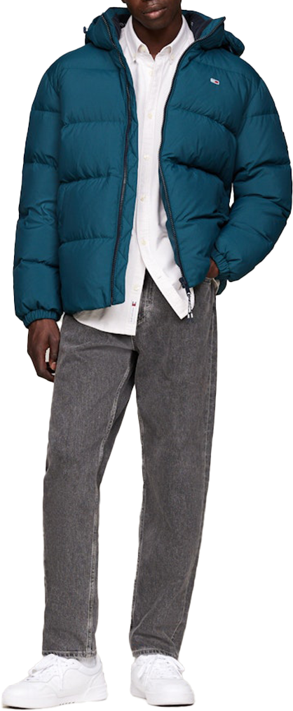 Tommy Jeans Tommy Jeans Essential Down Jacket Ext Groen