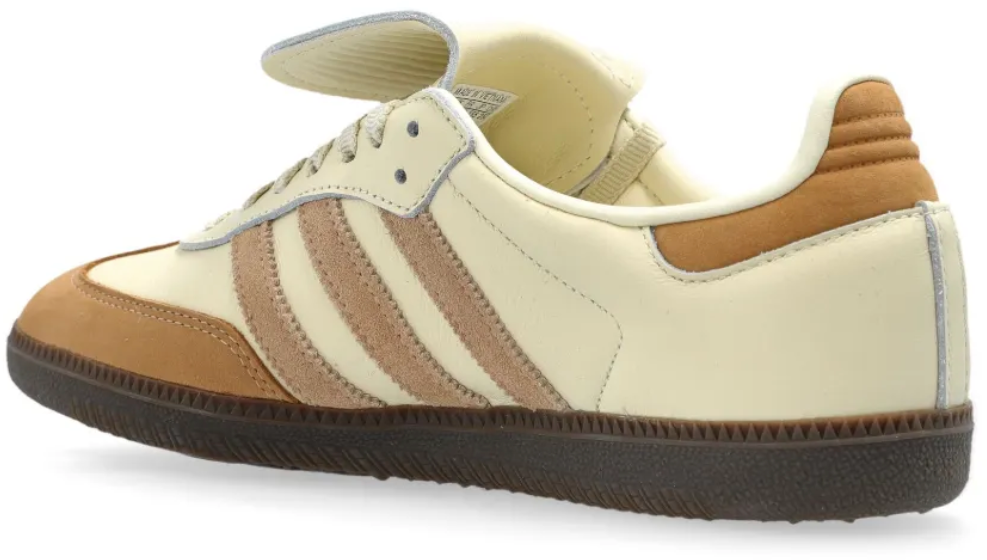 Adidas Samba Lt W Cream White/warm Sandstone/gold Met Wit