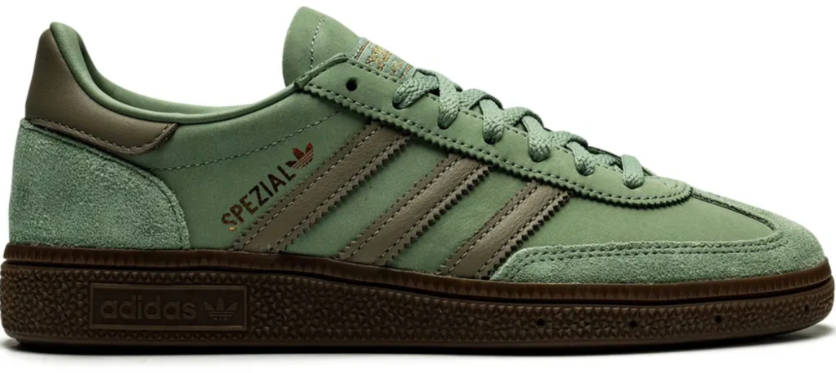 Adidas Handball Spezial W Silver Green/silver Pebble/gum5 Groen