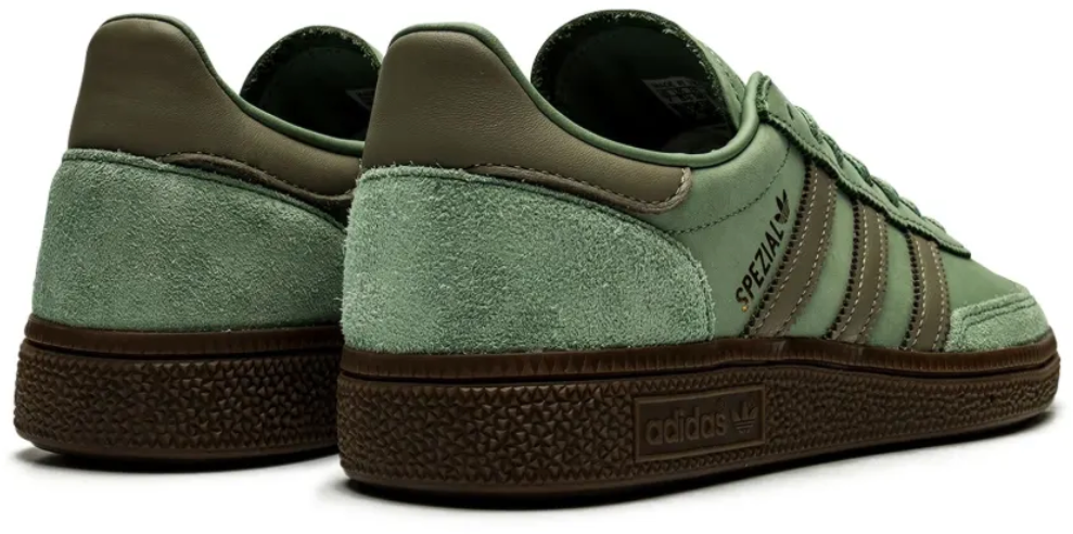 Adidas Handball Spezial W Silver Green/silver Pebble/gum5 Groen