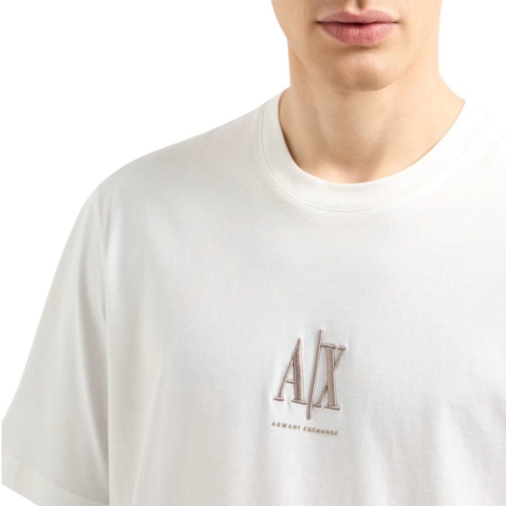 Armani Exchange Heren T-shirt Wit