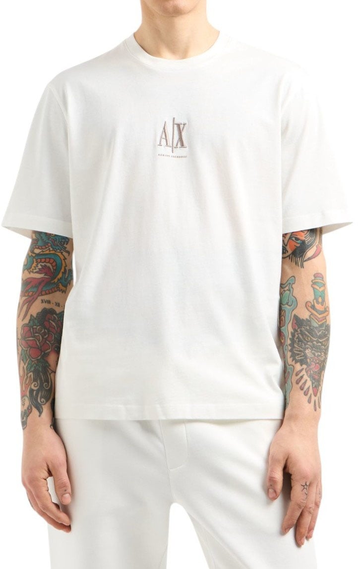 Armani Exchange Heren T-shirt Wit