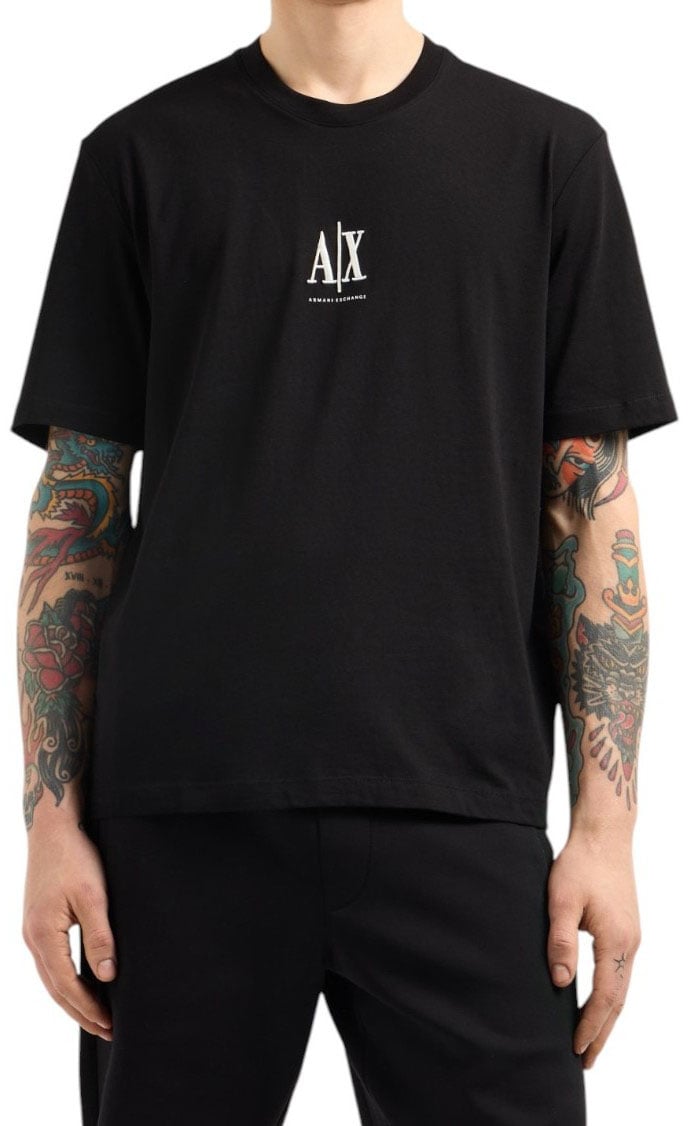 Armani Exchange Heren T-shirt Zwart