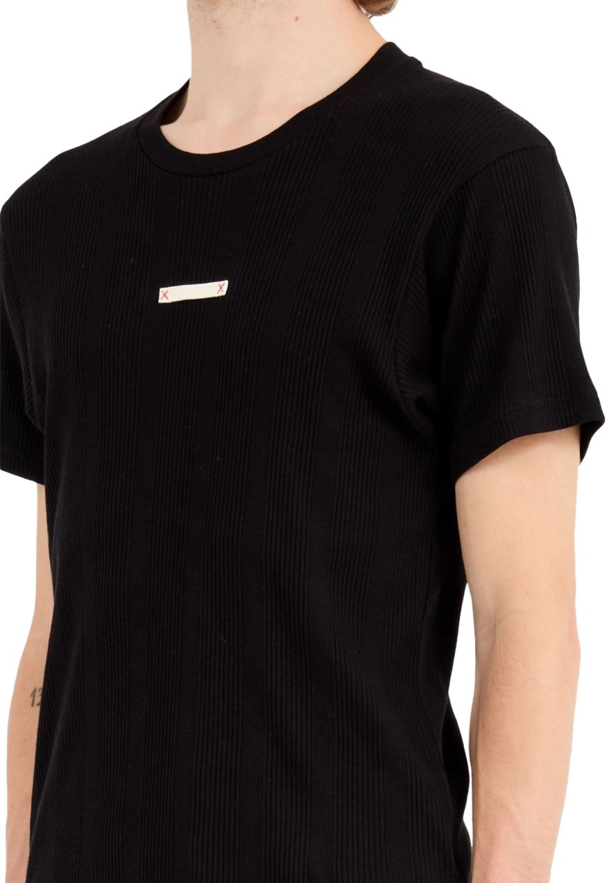Maison Margiela T-Shirts And Polos Black Zwart