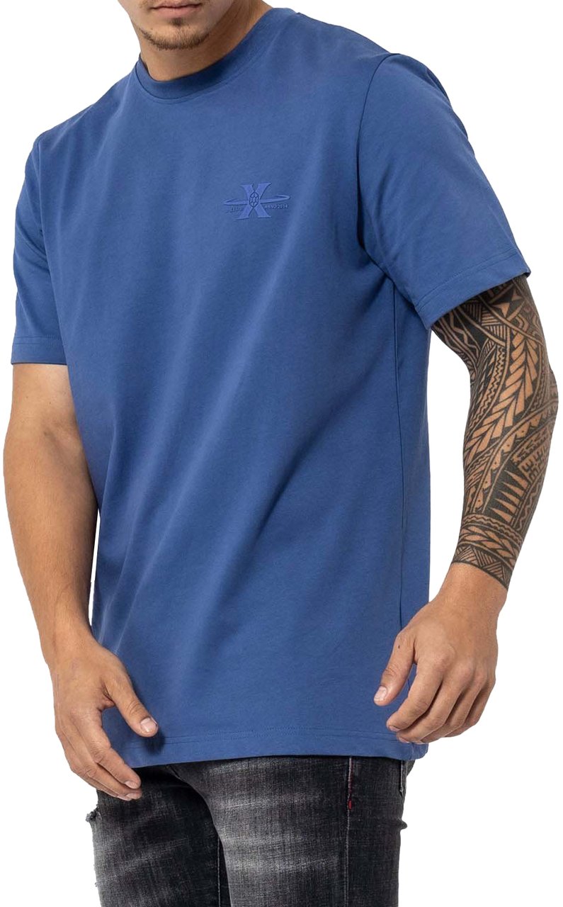 XPLCT Studios Stone tee Blue- XPLCT studios Divers