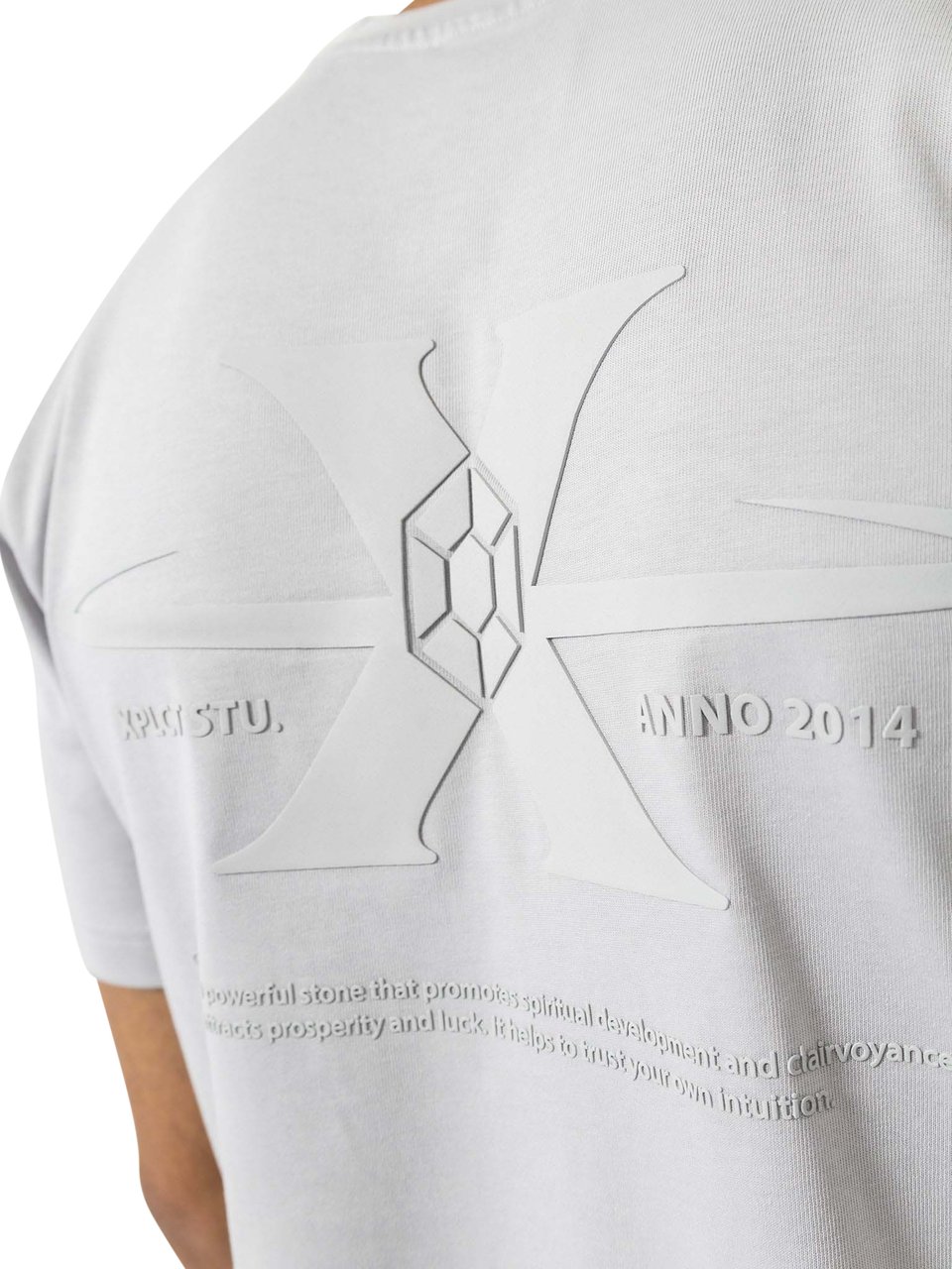 XPLCT Studios Stone tee grey- XPLCT studios Divers