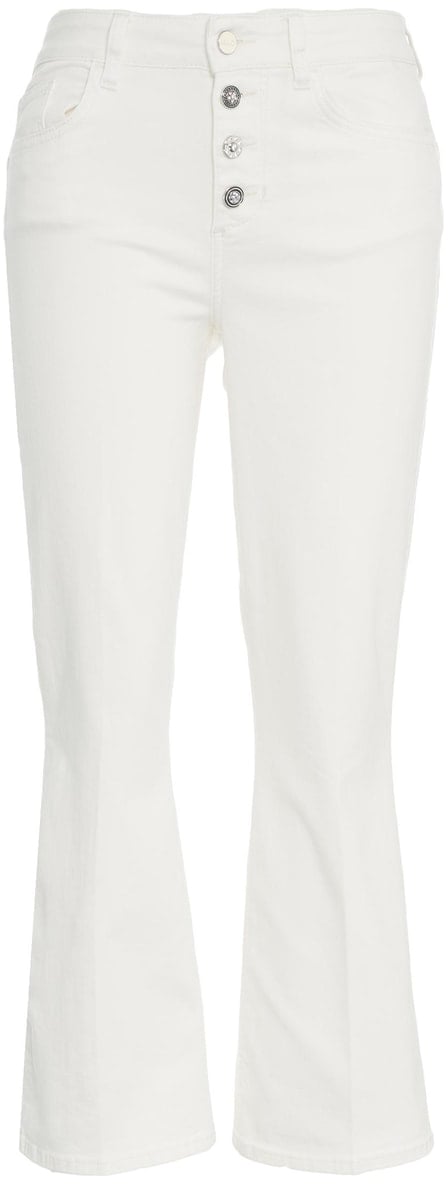 Liu Jo Jeans Bianco Lana Wit