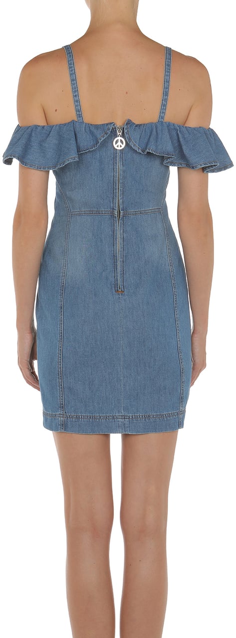 Moschino Dresses Denim Blauw