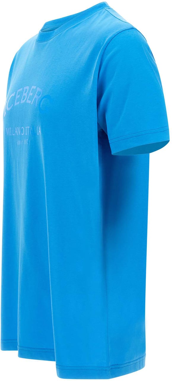 Iceberg T-Shirts And Polos Blue Blauw