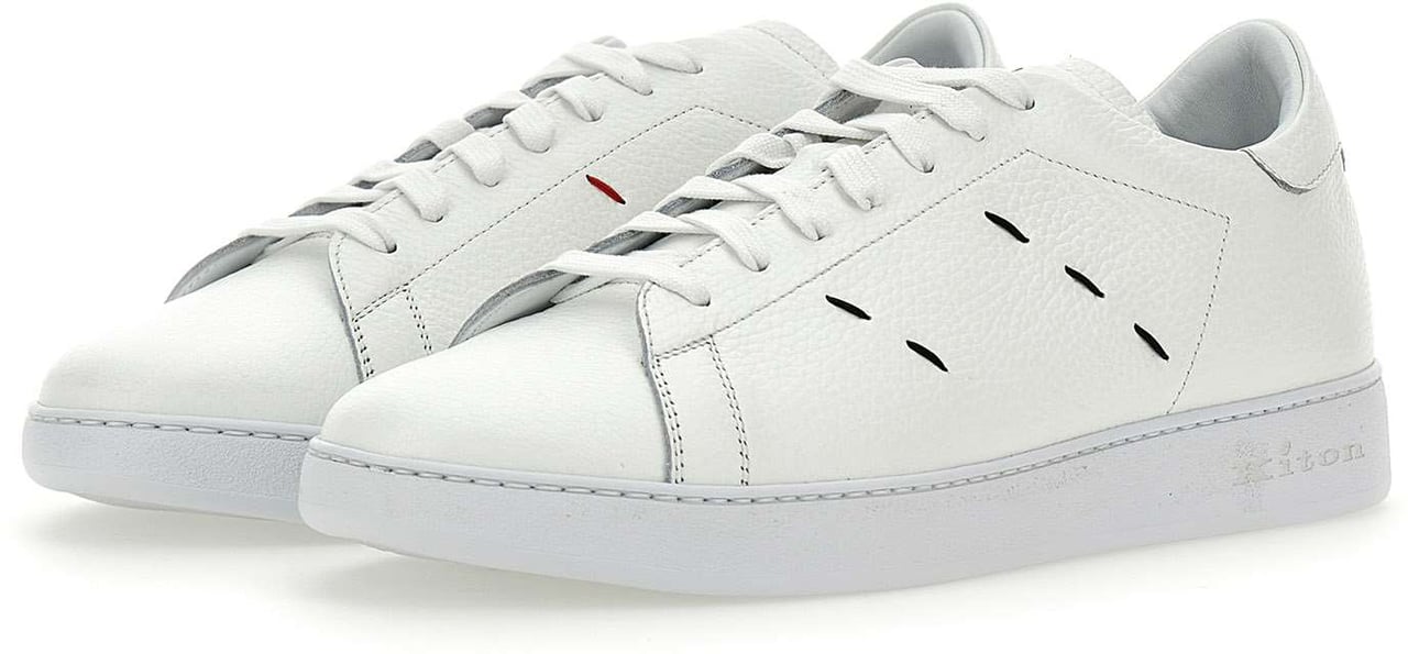 Kiton Sneakers White Wit