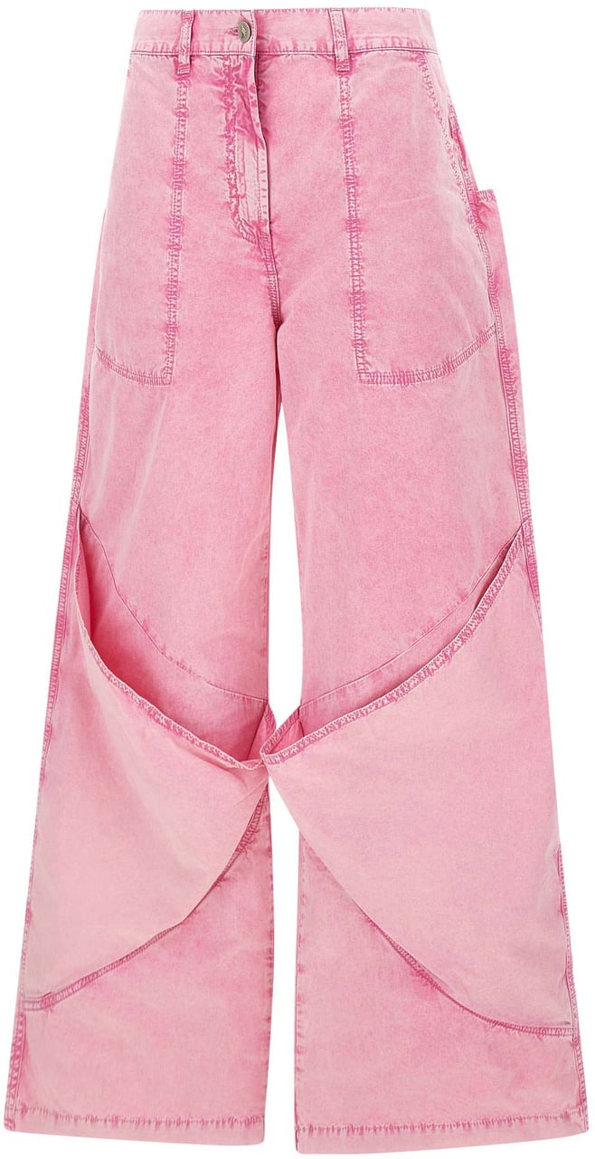 The Attico Jeans Pink Roze