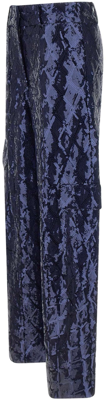 Rotate Trousers Blue Blauw