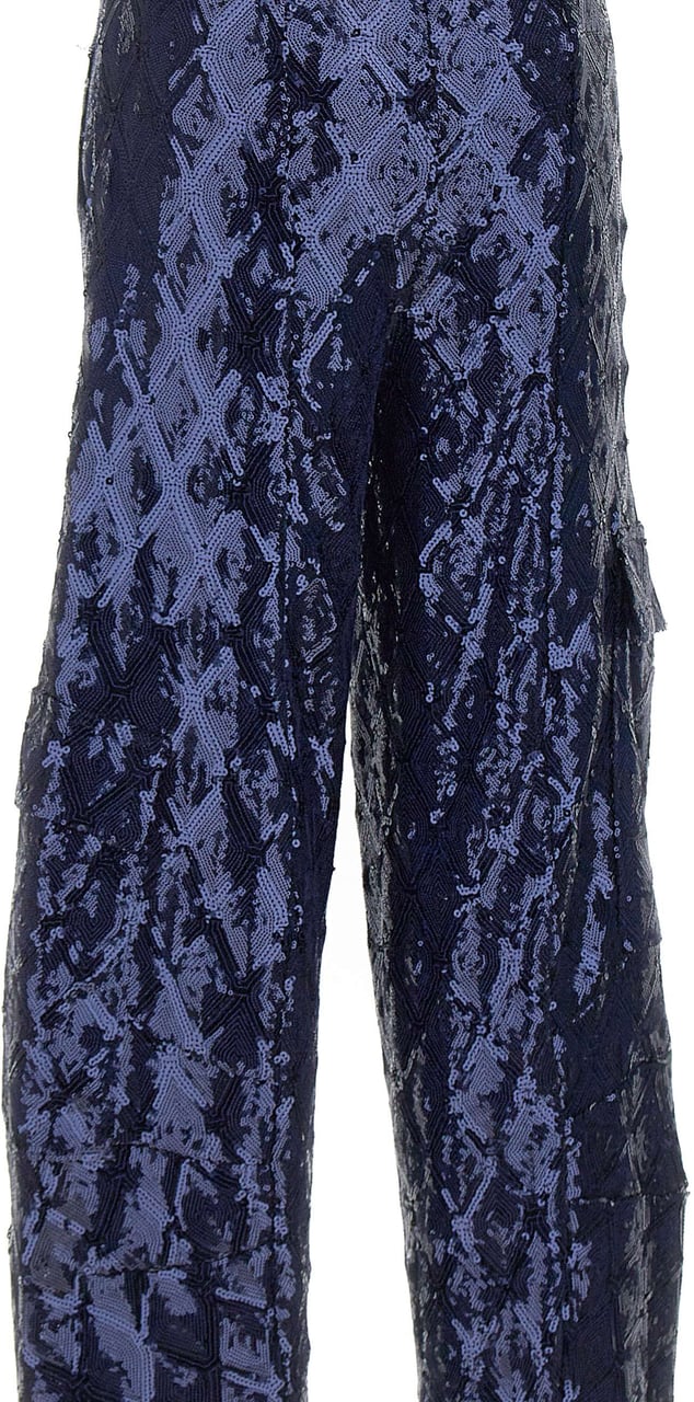 Rotate Trousers Blue Blauw