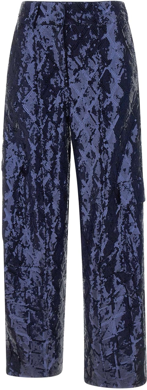 Rotate Trousers Blue Blauw